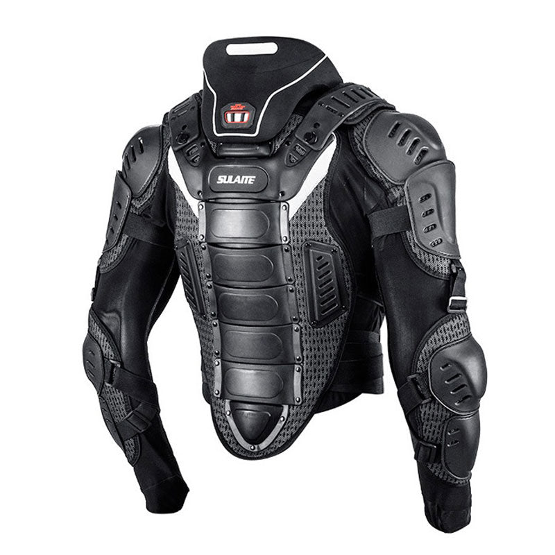 Motorcycle riding suit with neck protection-A12