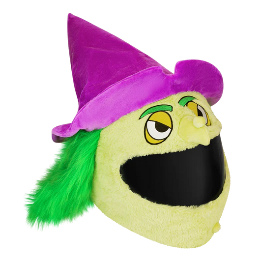 Motorcycle Helmet Cover - Witch