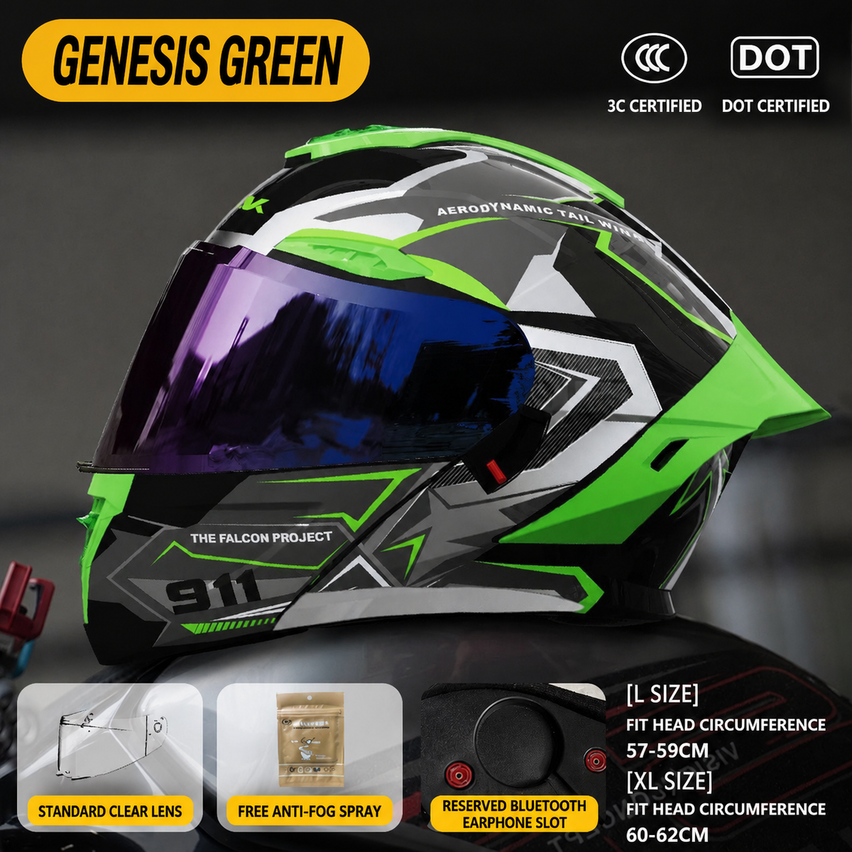 Sport Modular Motorcycle Helmet -H27