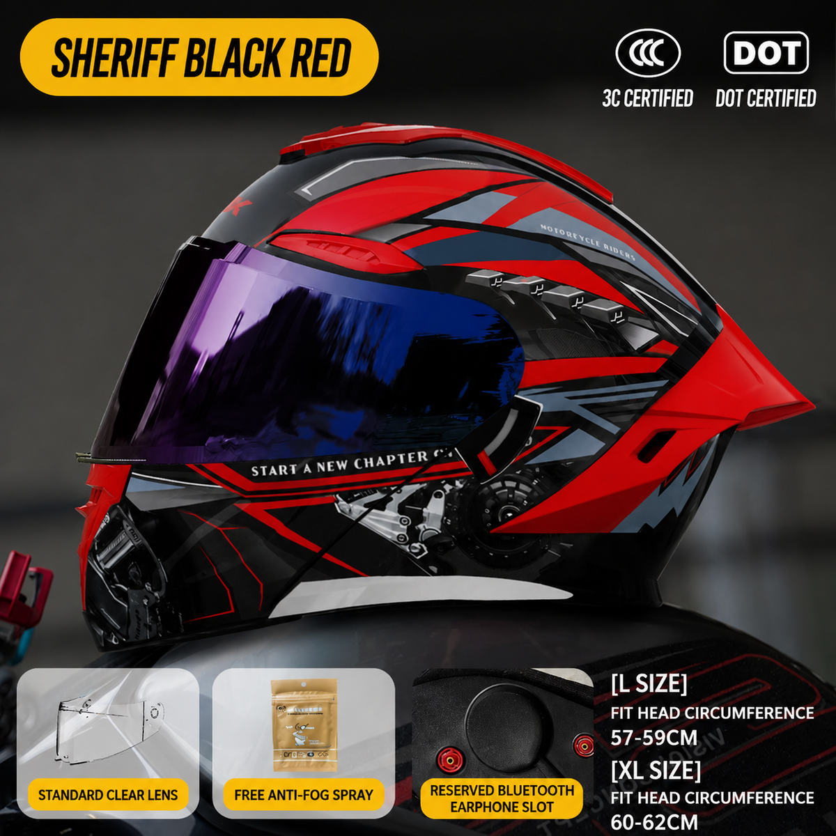Sport Modular Motorcycle Helmet -H27
