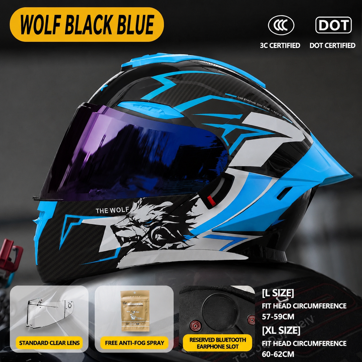 Sport Modular Motorcycle Helmet -H27