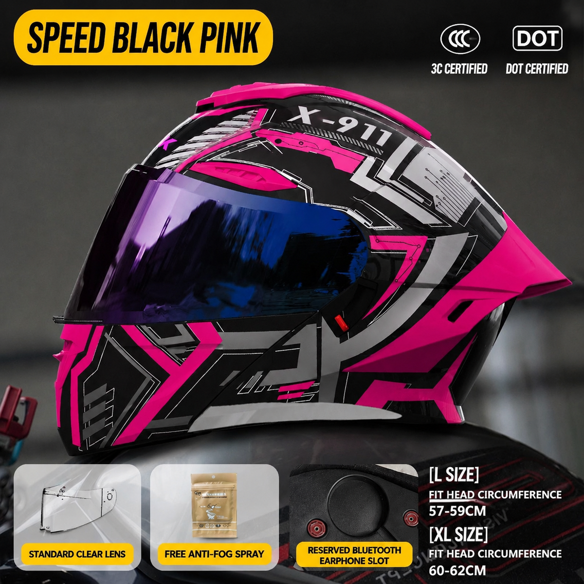Sport Modular Motorcycle Helmet -H27