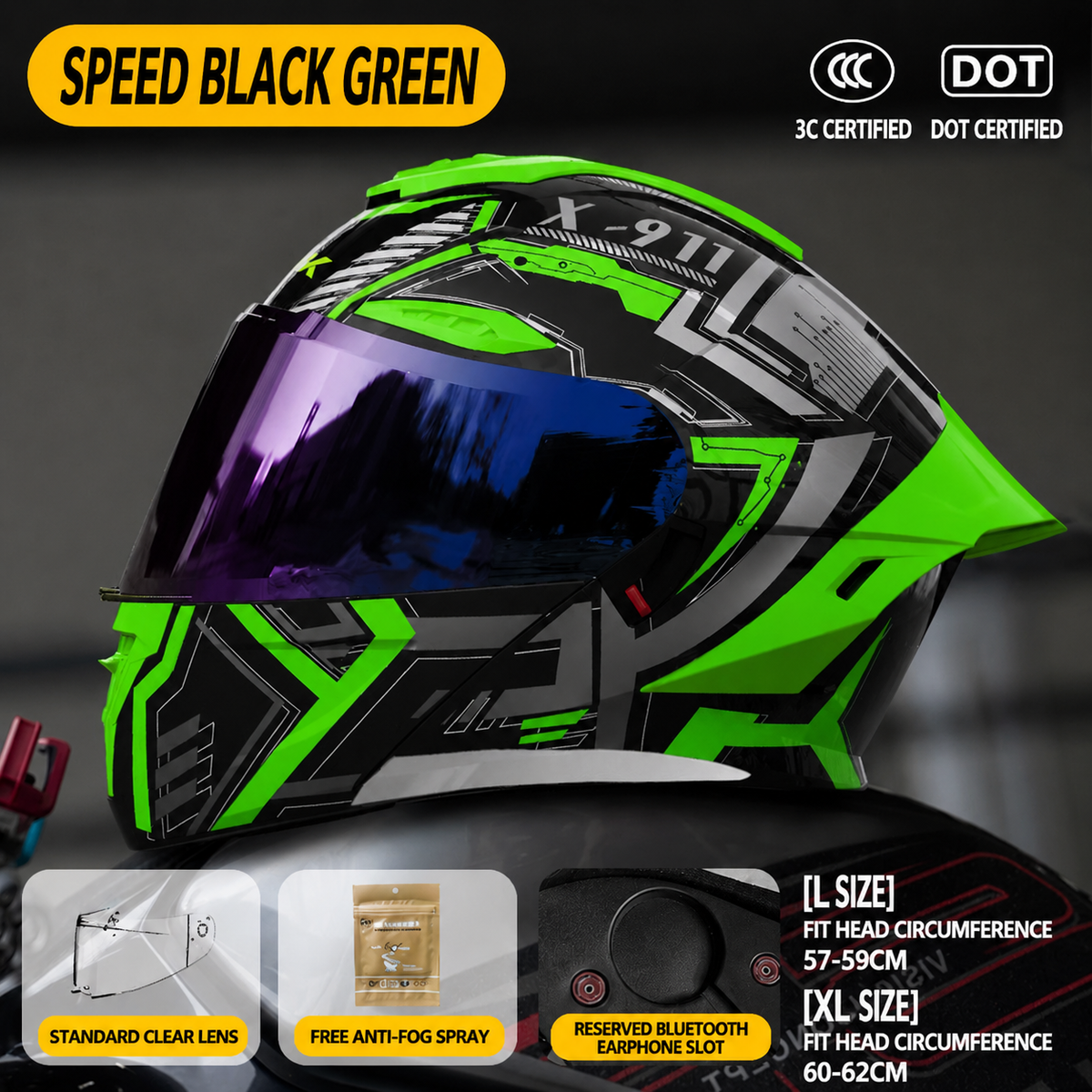 Sport Modular Motorcycle Helmet -H27