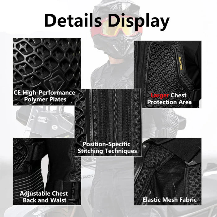 CE-Certified Cycling Body Armor – Impact Protection Gear-A03