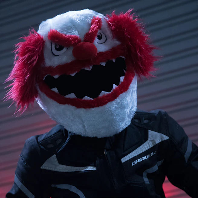 Motorcycle Helmet Cover - Scary Clown