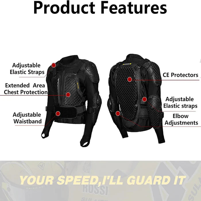 CE-Certified Cycling Body Armor – Impact Protection Gear-A03