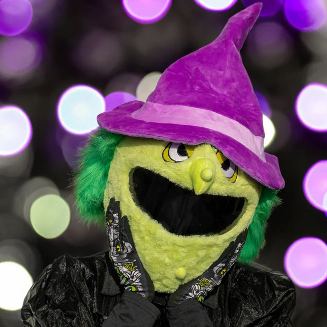 Motorcycle Helmet Cover - Witch
