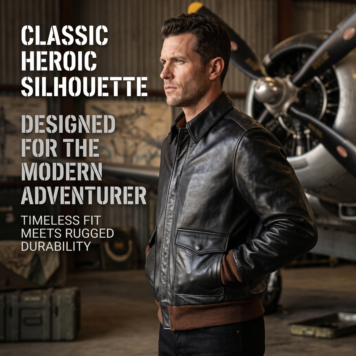 American Air Force A2 Pilot Jacket - J46