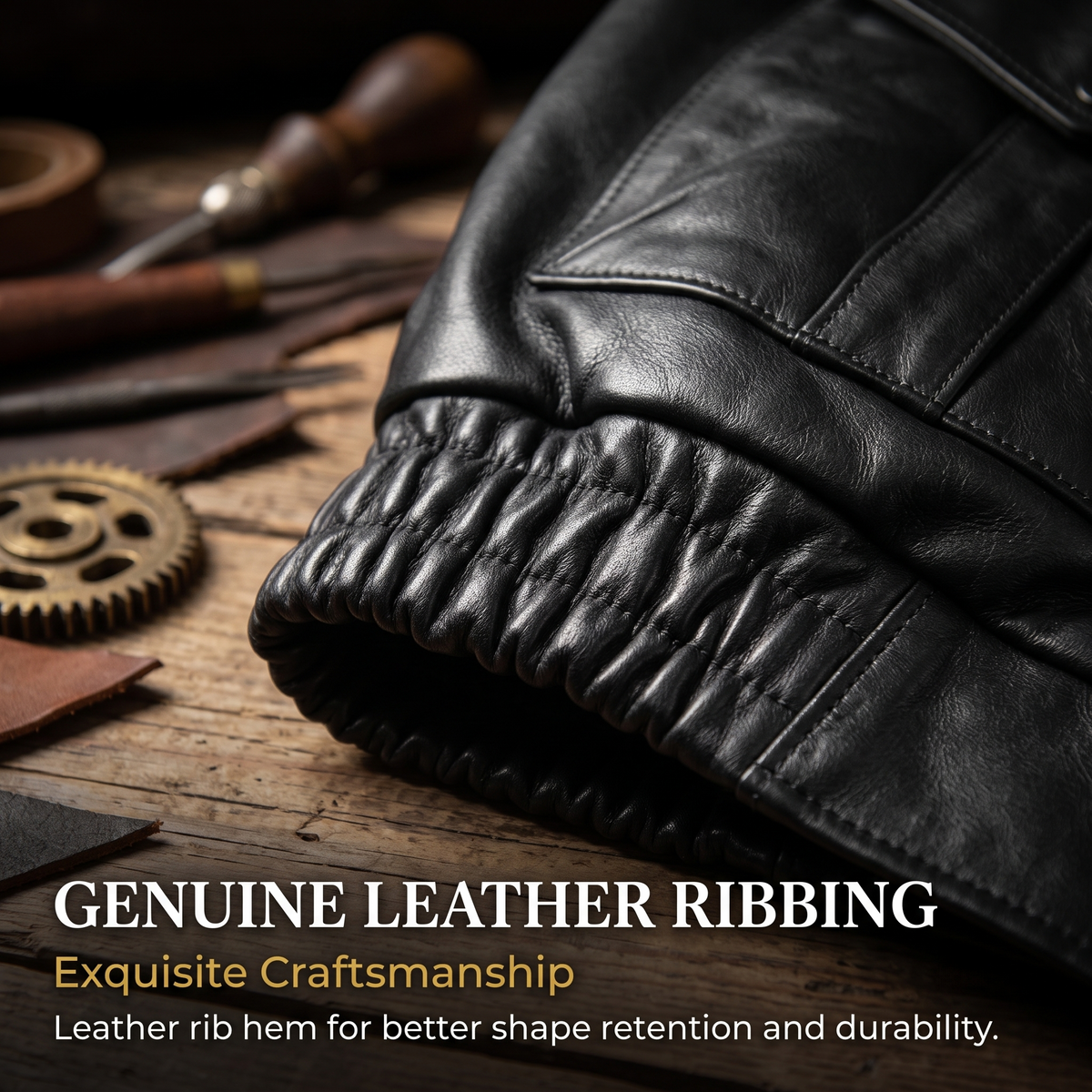 New Spring/Autumn Men's Short Casual Leather Jacket- J54